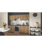 KITCHEN DARIA 240 - ANTHRACITE, CRAFT OAK order